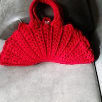 1940's vintage crochet bag