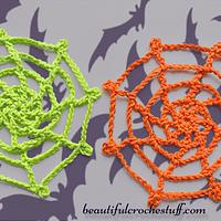 Crochet Spider Web Free Pattern - Project by janegreen