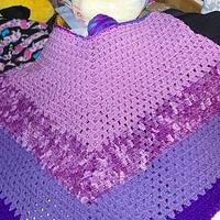 Purple Poncho I - Project by Kristi