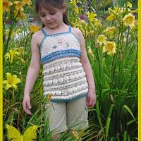 Sea Breeze Apron Style Crochet Halter Pattern 