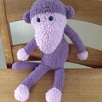 Purple monkey  - Project by Rosecolouredgoose
