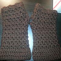 Fingerless gloves - Project by Mis gemelos