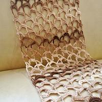 My Lacy Scarf is Done - Project by janegreen