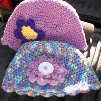 Some girly hats - Project by Jo Schrepfer