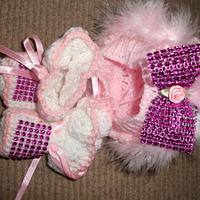 Pink Bling Boots - Project by mobilecrafts