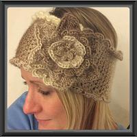 Victorian Rose Headband