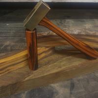 Desert Ironwood Brass Setting Hammer - Project by Fraser 