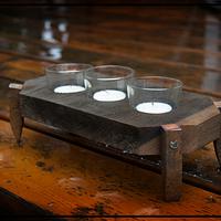 Candle Holder - Project by Railway Junk Creations