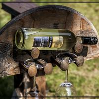 Wine and Wine Glass Rack - Project by Railway Junk Creations