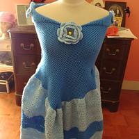 Della's Cinderella Blanket Dress - Project by Charlotte Huffman