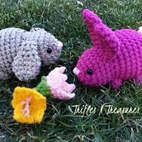 Spring Bunnies & Tulips - Project by tkulling