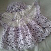 Angel top and frilled hat  - Project by Catherine 