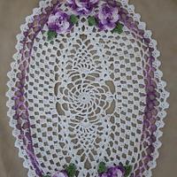 Pineapple and Irish rose doily1 - Project by Nam