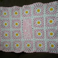 Daisy Baby Afghan - Project by JennKMB (Sly n' Crafty)