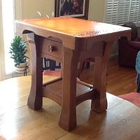 Pagoda  table/pedestal for Chinese chess table - Project by Jack King