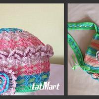 gerl's beret and handbag - Project by tatMart