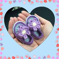 Baby Flower Sandals - Project by Alana Judah