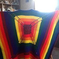 Rainbow Granny - Project by Denise