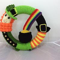 St Patrick's day wreath - Project by Lisa