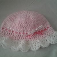 Beautiful angel top and frilled hat