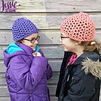V-Stitch hats for all - Project by JessieAtHome
