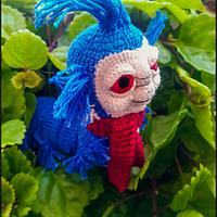 Labyrinth Worm Amigurumi - La Calabaza de Jack - Project by La Calabaza de Jack