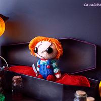 Chucky Amigurumi - La Calabaza de Jack