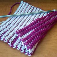 Tunisian Crochet Fingerless Gloves