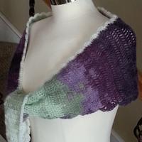 Lavender Sachet Shawlette