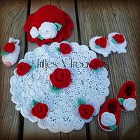 Newborn Treasured Rose Set - Project by tkulling