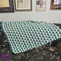 Shell Stitch Baby Blanket - Project by JessieAtHome