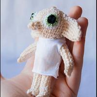 Dobby Amigurumi - Harry Potter - La Calabaza de Jack - Project by La Calabaza de Jack