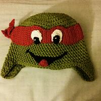 Crocheted inspired Ninja Turtle Hat - Project by bamwam
