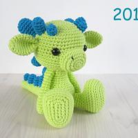 Sitting Baby Dragon - Project by Kristi