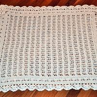 Heirloom Lace Baby Afghan - Project by Transitoria