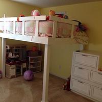 Daughters Loft Bed - Project by TonyCan