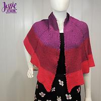 Dragon Wing Crochet Shawl - Project by JessieAtHome