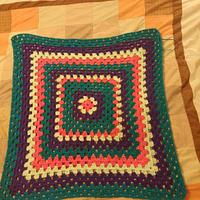 Work in Progress.... granny square afghan - Project by Down Home Crochet