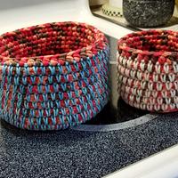 Mosaic Baskets - Project by Kelly