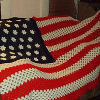 Grand old flag blanket