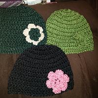 3 hats in one night - Project by Down Home Crochet