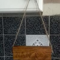 Hanging Plaque: Nan - Project by Bo Peep