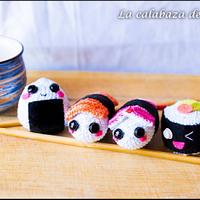 Sushi Amigurumis - La Calabaza de Jack - Project by La Calabaza de Jack