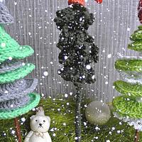 Crochet Christmas Trees