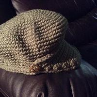 Hat with brim - Project by CrochetCrows