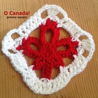 "O Canada" Granny Square - Project by MsDebbieP