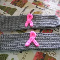 Cancer Ribbon Headband - Project by CrochetCathey