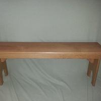 4' Hall Bench - Project by Jeff Vandenberg