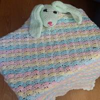 Bunny baby blanket - Project by jeanie