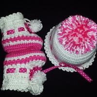 adorable hat & booties